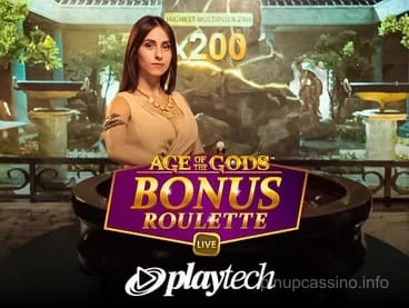 इमेज ऑफ गेम Age of the Gods Bonus Roulette Live